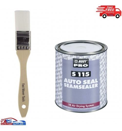 HB Body Pro Autoseal Brushable Seamsealer 1kg + Nylon Seam Sealer Brush